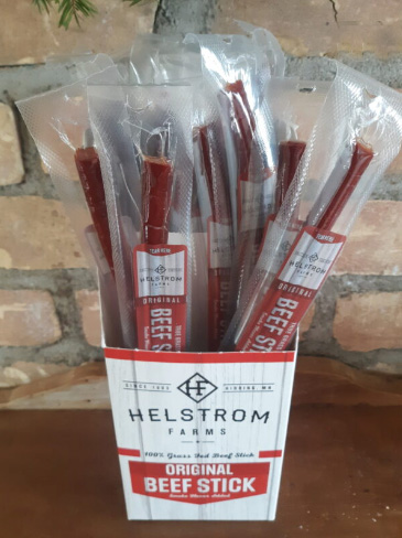 Hot Shot Box: 100% MN Grass-Fed Beef Sticks