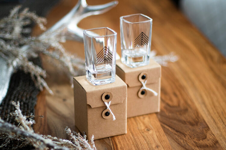 Hot Shot Box: Tree-Shot Shot Glasses