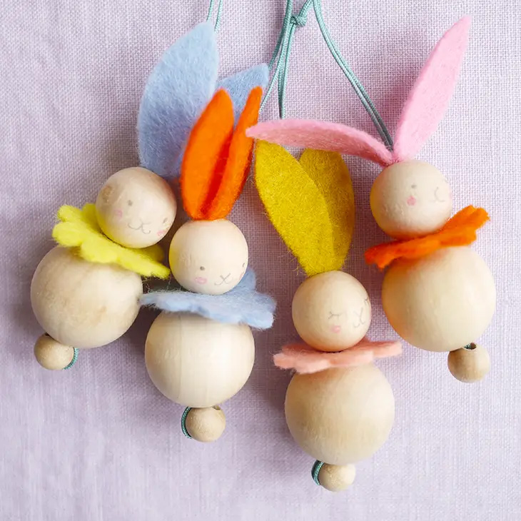 Little Bead Bunnies from Fair Play Products